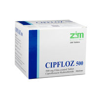 Cipfloz (Ciprofloxacin) 500mg comp.film. N10x10