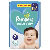 cumpără Pampers Scutece Jumbo 3, 5-9 kg, 70 buc. în Chișinău