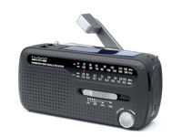 MUSE MH-07 DS, Tuner FM, Clocks, Cranking Dynamo, Solar Power, Black