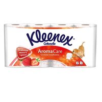 Hârtie igienică Kleenex Strawberry, 8 role, 3 straturi