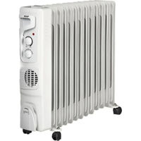 Обогреватель масляный Raf R.1329W, 2900W, White