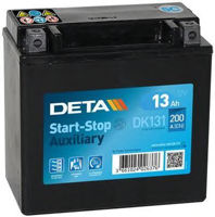 Автомобильный аккумулятор Deta DK131 Start&Stop, вспомогательный