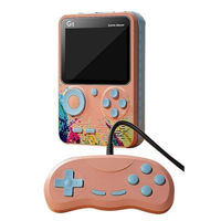 Consolă de jocuri G5 Games G5 Handheld Gaming Device Two-Player Pink