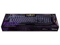 Gaming Keyboard Qumo Fallen II, Multimedia, Anti-ghosting, Backlight, Black, USB