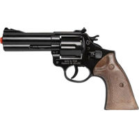 Игрушечное оружие Gonher 3123/6 Revolver Politie negru (12 gloante), 61604