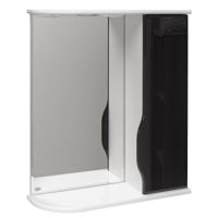 Зеркало для ванной Mashtab 9784 Print 600x200x720 Alb-Negru