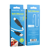 Кабель Borofone BX42 Silicone Micro USB (1м) [White]