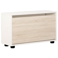 Raft pentru încălțăminte Mobildor-Lux Leo 80x27x47H cm White/Sonoma