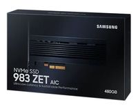 .AIC SSD  480GB Samsung 983 ZET [PCIe 3.0 x4, R/W:3400/3000MB/s, 750/60K IOPS, Phoenix, 3D SLC] Ref