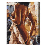 Feminitate, 40х50 cm, pictură pe numere  BS8714