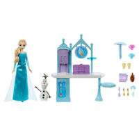 Кукла Barbie HMJ48 Set Disney cu Elsa și Olaf Magazinul de înghețată
