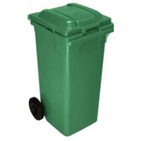 Урна для мусора Hydro S Tomberon cu roti si capac 120 L Verde 8001196