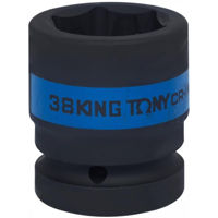 Набор головок, бит, насадок King Tony 853538M головка торцевая ударная 1" 38мм
