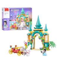Set de construcție Sluban B1283 Castel cu trăsură, 288 elem.