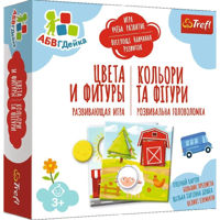 Настольная игра Trefl 02159 - Colours and shapes RU UA
