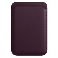 Чехол для смартфона Apple iPhone Leather Wallet with MagSafe Dark Cherry MM0T3
