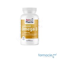 Omega 3 1000mg 30% caps. N140+Vit.E 5,3mg (4 caps/zi) ZeinPharma