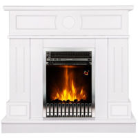 Камин электрический ArtFlame Ambasador nut & Gala silver