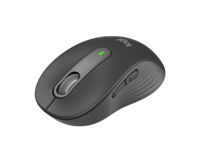 Wireless Mouse Logitech M650 Signature, Optical, 400-4000 dpi, 5 buttons, 1xAA, 2.4GHz/BT, Black