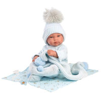 Кукла Llorens 84337 Tino Toquilla Bambi Azul 43cm