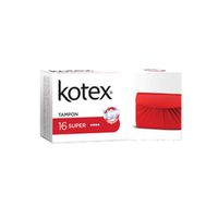 KOTEX tampons, 16buc SUPER 4 picaturi