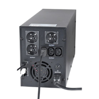 UPS Gembird EG-UPS-036 3000VA/1800W, Line Interactive, LCD, AVR, USB, RJ45, 3xIEC, 3xSchuko