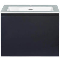 Dulap pentru lavoar Bayro suspendat  Formal Allegro 600 mat antracit