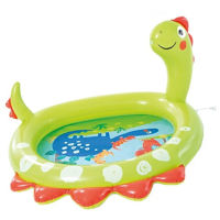 Piscină gonflabilă pentru copii cu jet de apă „Dino” 119 х 109 х 66 cm, 68 L, 2+  INTEX