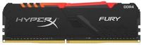 .8GB DDR4-3000MHz Kingston HyperX FURY RGB (HX430C15FB3A / 8), CL15-17-17, 1.35V, Intel XMP 2.0, Blk
