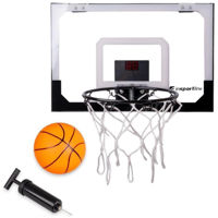 Coș de baschet inSPORTline 12164 panou baschet cu timer+ inel+minge IN27590 45*30cm d23cm