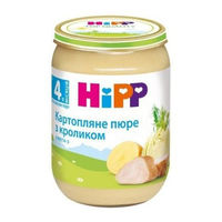 cumpără Hipp 6173 Pireu cartof,fenicul,iepure (4 luni) 190g în Chișinău