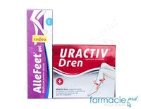 Uractiv Dren caps N30+Alle Feet gel CADOU Terapia