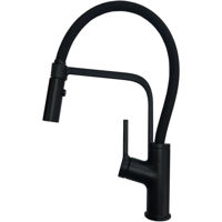 Смеситель кухонный SanDonna ANDRA Negru TOTAL