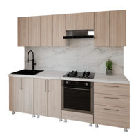 Mobilă pentru bucatarie Smartex (30150) K4 240сm Stejar Deschis