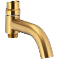 Смеситель для умывальника kfa armatura Излив Moza матовое золото