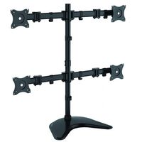 Table/desk stand for 4 monitors ITech MBS-22M, 13"-27 ", 75x75, 100x100, up to 8kg