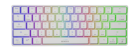 Genesis Mechanical Keyboard Thor 660 US Layout Wireless RGB Backlight White Gateron, Red