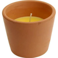 Декор ProGarden 33820 Lumanare Citronella parfumata 7.7Х6.3cm, candelabru din ceramica