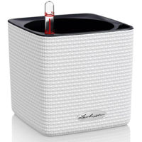 Цветочный горшок Lechuza Cube Color 14, White