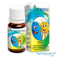 Florbiotic Baby pic.orale probiotice (0+) 10ml