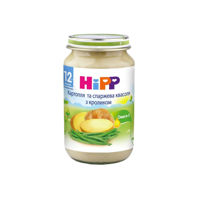 Пюре HIPP Картофель с зеленой фасолью и кроликом (12+ мес) 220 г
