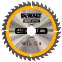 Аксессуар для пилы DeWalt DT1945 panza circulara 190x30mm 40T