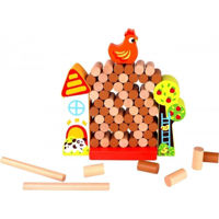 Настольная игра Tooky Toy R25 / 4 (46964) Jenga Farm TKC572