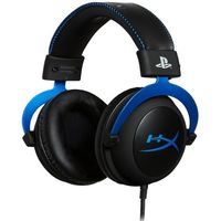 Наушники игровые HyperX HX-HSCLS-BL/EM, Cloud PS4, black/blue