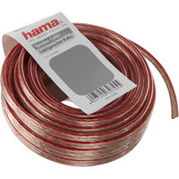 Кабель для AV Hama 30728 Loudspeaker Cable 2x2.5 mmВІ, 10m, transparent