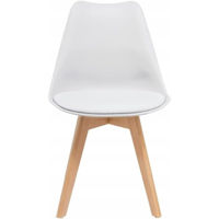 Стул Jumi OSLO alb