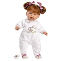 Кукла Llorens 13854 Joelle Pelirroja Esampado Gatitos 38cm