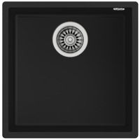 Chiuvetă bucătărie Teka Square 40.40 TG tegranit BLACK