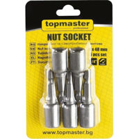 Набор головок, бит, насадок Topmaster 338623 трубчатые биты 10х48мм (магнит)