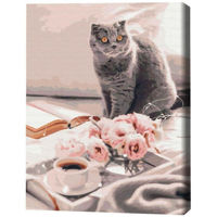 Tablou pe numere BrushMe BS51927FC 40x50cm (fără cutie) Britanicul preferat